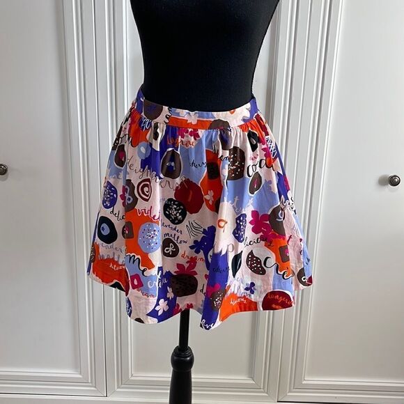 Kate Spade Skirt the Rules Floral Skirt girls size 14 - Picture 1 of 6